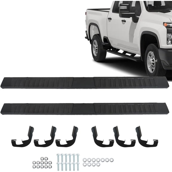 labwork 6 Inches Side Steps Running Boards Replacement for Sierra 1500 Crew Cab 2019-2023 Replacement for Sierra 2500HD 3500HD Crew Cab 2020-2024