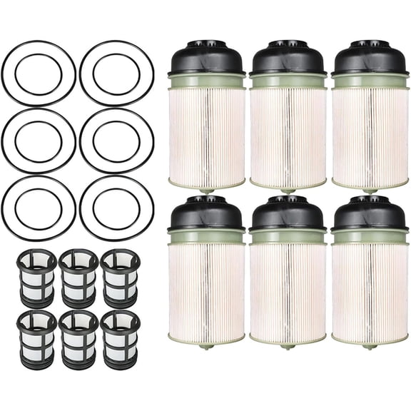 labwork 6 X Fuel Filter PF9908 A4700903151 Replacement for Detroit Diesel Engines DD13 12.8L DD15 14.8L DD16 15.6L Freightliner Sterling Western Star