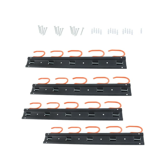 labwork 68" All Metal Garden Tool Organizer Adjustable Garage Wall Mount Organizer