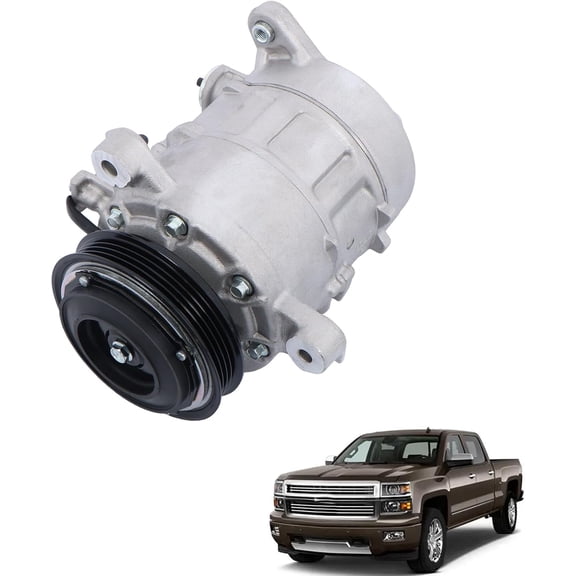 labwork A/C Compressor w/Cluth Replacement for Sierra Silverado 2014-2018