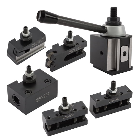 labwork BXA Quick Change Tool Post Set 250-200 for Metal Lathe Turning