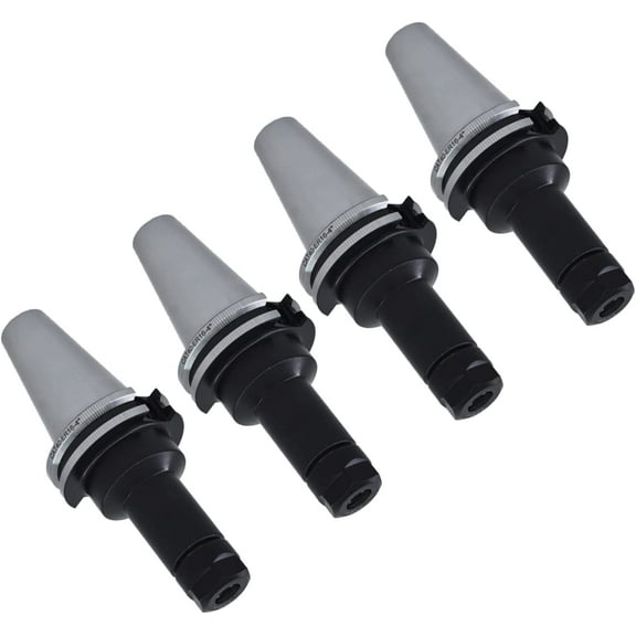 labwork CAT40 ER16 Collet Chuck 4 Length Collet Set 5/8-11 Collet Chuck Tool Holder - 4Pcs