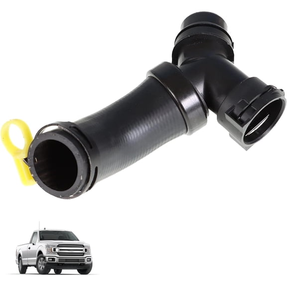 labwork Engine Heater Hose Assembly Water Pump Diator Thermostat T Connector Hose Replacement for 2011-2020 F-150 LOBO Mustang DR3Z8566B DR3Z8566A BR3Z-8566-B