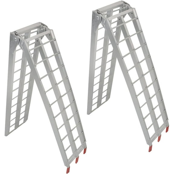 labwork Folding Loading Ramps Repalcement for ATV UTV Lawn Mower Truck Motorcycle Arcingle Trailers Dirt Bike Garden Tractor