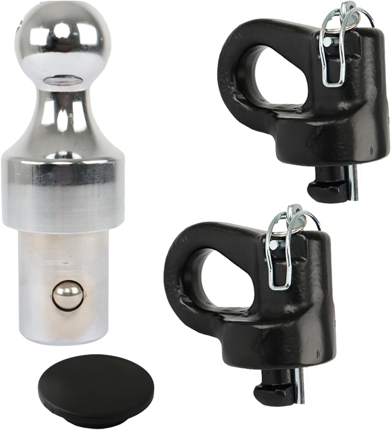 labwork Gooseneck Hitch Kit 38000lbs Puck System 25/16 Inch Gooseneck Ball and Safety Chain