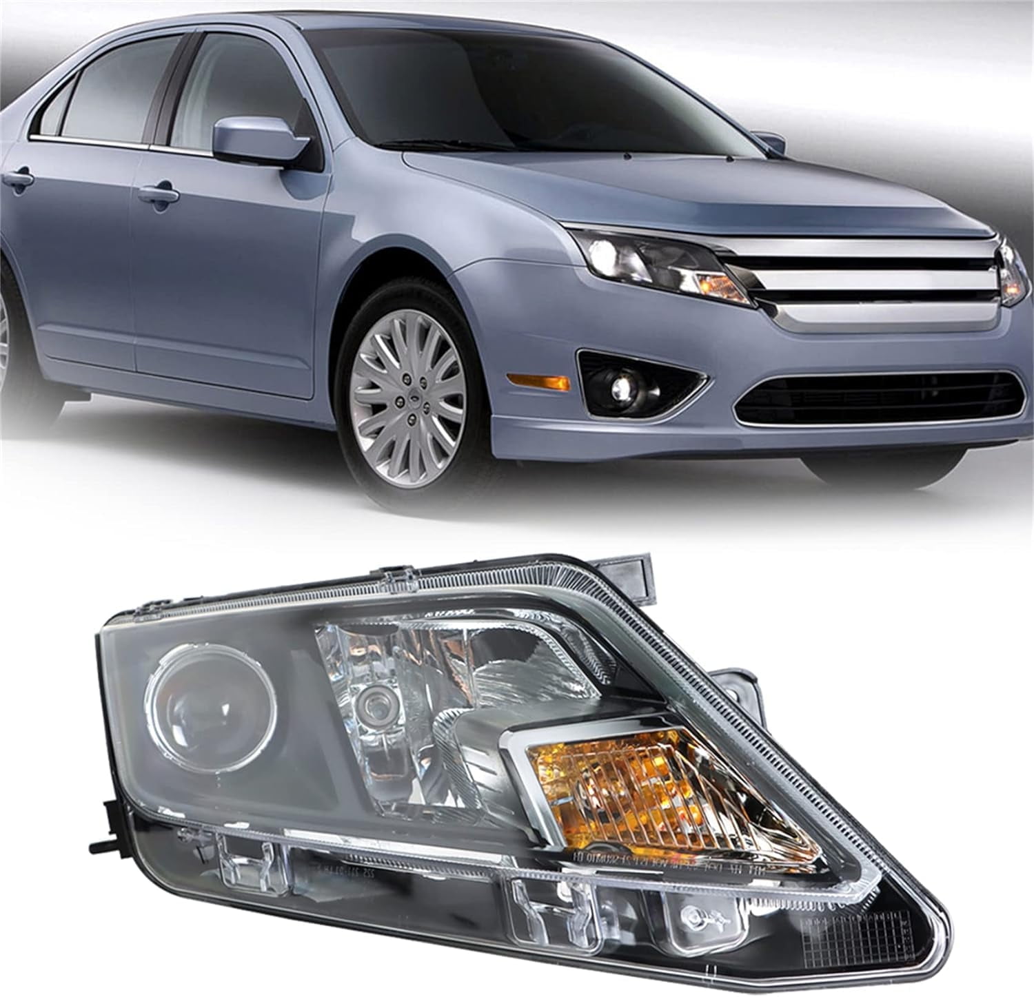 2012 Ford Fusion Headlight Assembly