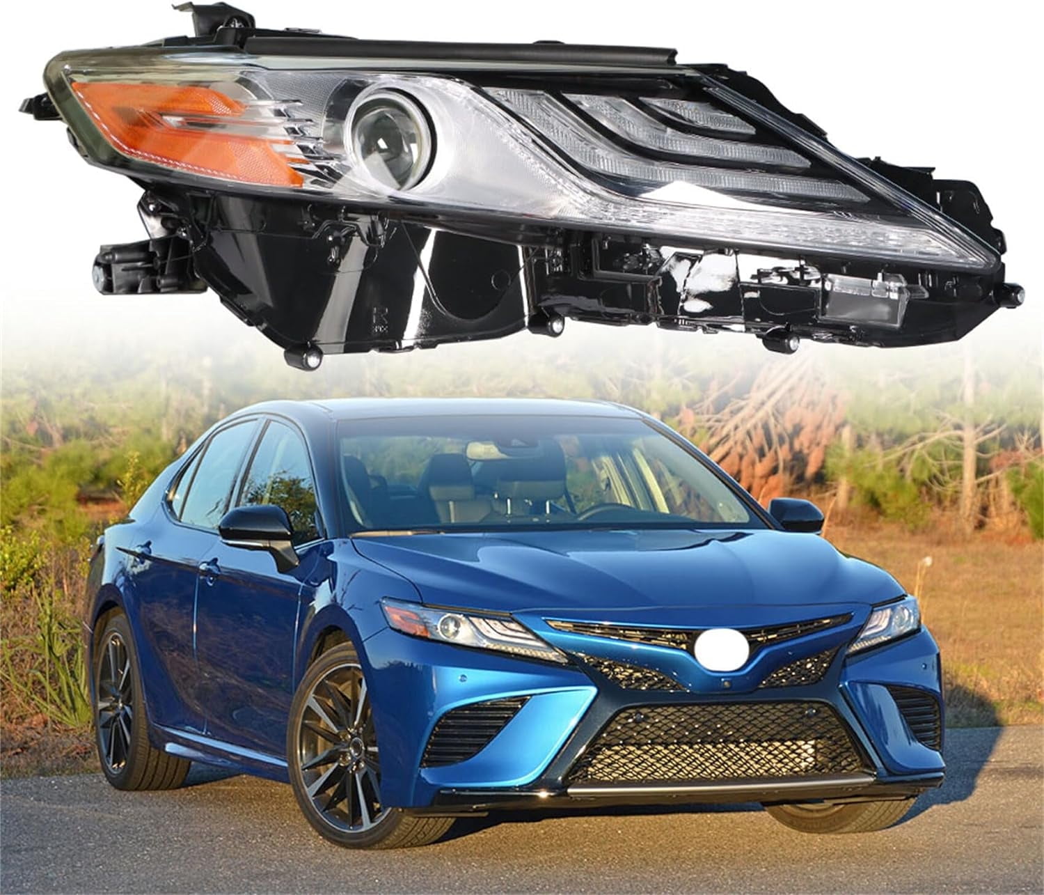 labwork Headlight Assembly Replacement for Toyota Camry XLE/XSE ...