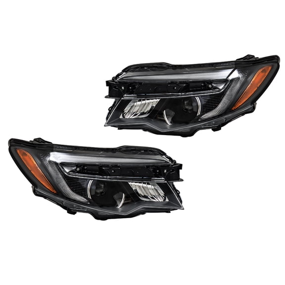 labwork Headlights Assembly Headlamps Left & Right Side Replacement for 2016-2022 Pilot 2019-2021 Passport 2017-2020 Ridgeline