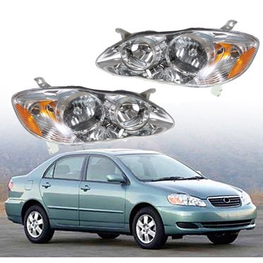 Labwork Headlights For Toyota Corolla 2014-2016 – Pair Left & Right Headlamp Assembly, Factory Style