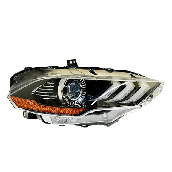 labwork Headlights Front Head Lamps for 2018-2020 Mustang Headlight Assembly Projector Right Passenger Side