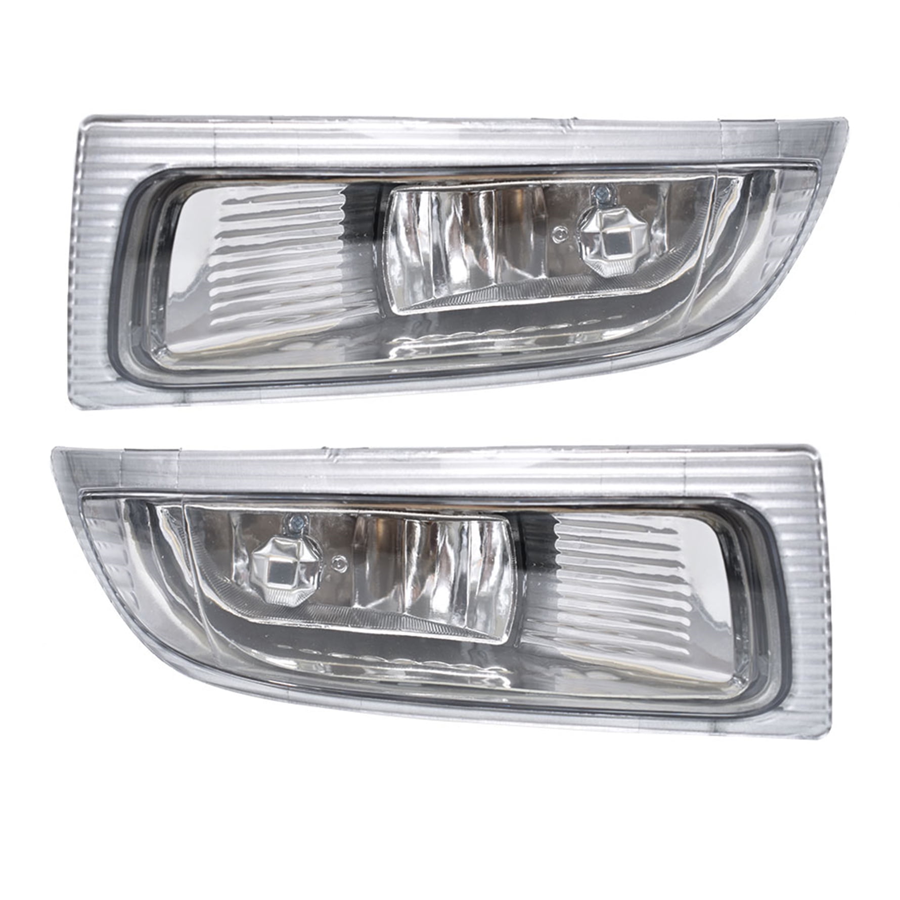 labwork Left and Right Clear Lens Fog Light w/ Bulbs for 2004-2005 Toyota Sienna