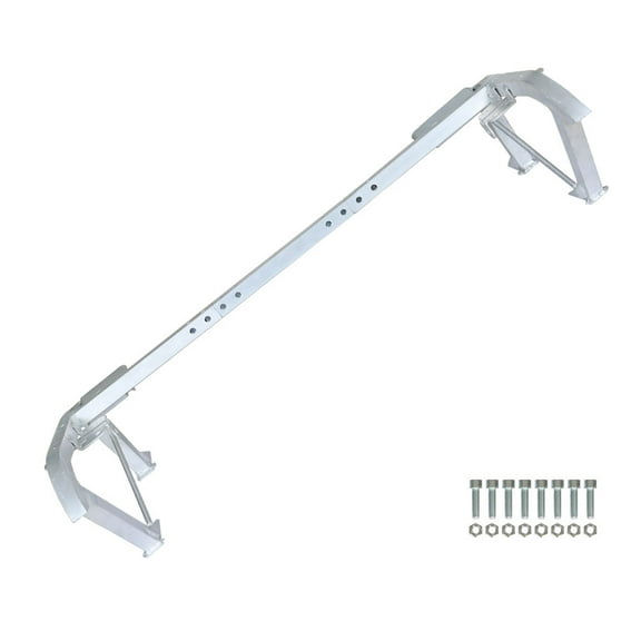 labwork Lower Aluminum Radiator Support Assembly Skid Replacement for 1997 1998 1999 2000 2001 2002 2003 2004 Corvette C5/Z06 10400765 15824318 15916658