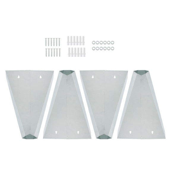 labwork Medium Size Chicken Cone Galvanized Steel Poultry Restraining Cone for Chicken,for Large Layers, Broilers, Roasters, Turkeys Up to 8 Pounds Flat-Back Poultry Killing Cone Easy to Clean