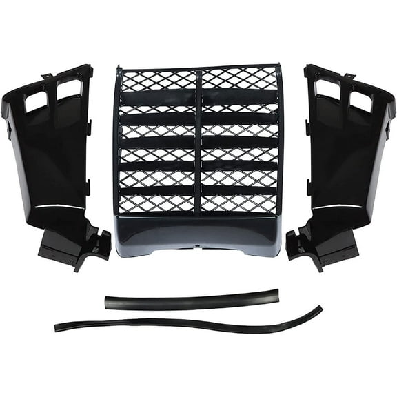 labwork Motorcycle Black Plastic Gas Tank Side Covers & Grill Replacement for Yamaha Banshee 1987-2006