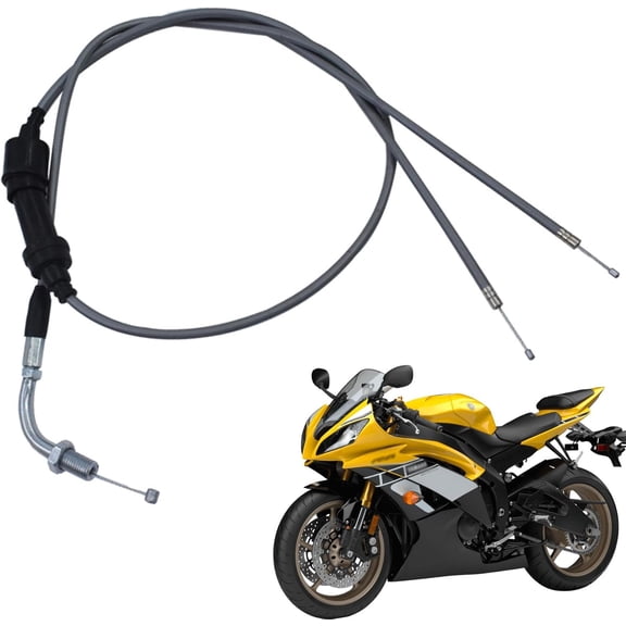 labwork Motorcycle Throttle Cable 17910-236-000 Replacement for CB160 CB175 CB200 CB200T CL175 Gray