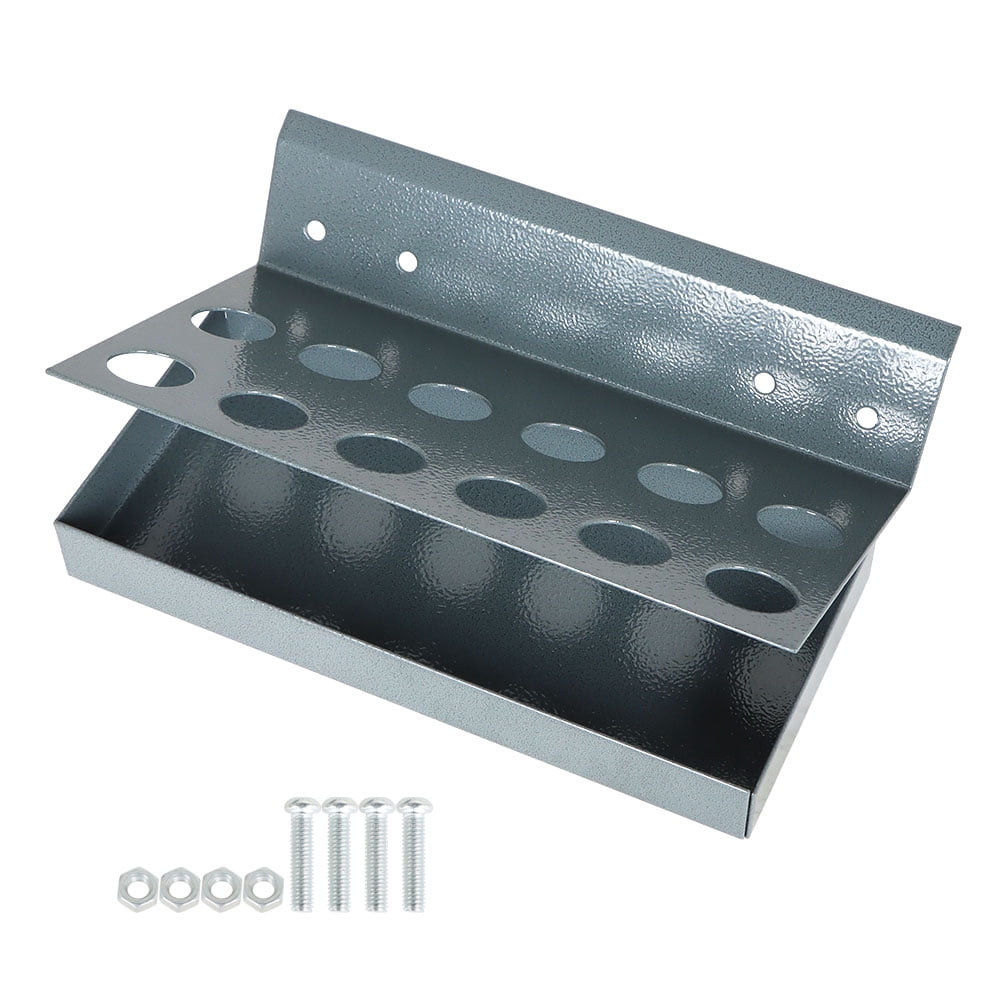 Hanging Collet Rack labwork R8 Collets Rack - 12 Holes - Heavy gauge steel - Walmart.com