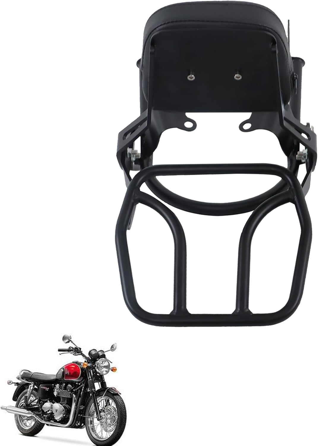 Labwork Passenger Sissy Bar Backrest Pad Replacement For Road King Street Glide CVO