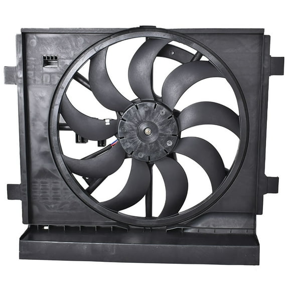 labwork Radiator Condenser Cooling Fan Assembly TYC622880 214813SH5A 214819AM0A 622880 NI3115146 NI3115146Q Fit for 2013 2014 2015 2016 2017 2018 Nissan Sentra L4 1.6L 1.8L
