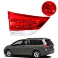 thumbnail image 1 of labwork Rear Brake Lamp Tail Light Replacement for 2011-2012 Toyota Sienna Red 8159008010 Left Inside Driver Side Tail Brake Signal Stop Lamp, 1 of 5