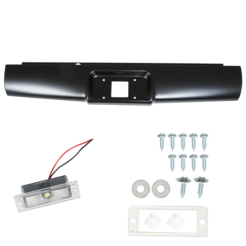 labwork Rear Steel Bumper Roll Pan for 2004-2012 Chevy Colorado / GMC Canyon