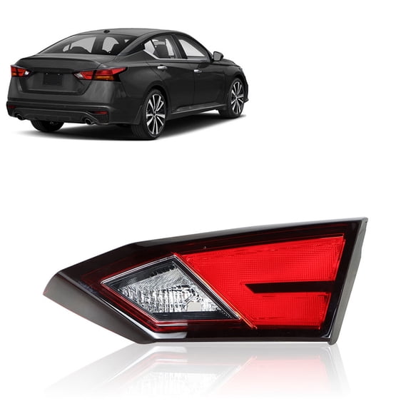 labwork Right Side Inner Tail Light Replacement for19 20 21 22 Nissan Altima Rear Tail Light Backup Lamp Assembly Halogen Type RH Passenger Side