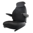 thumbnail image 1 of labwork Seat Assembly with Headrest Replacement for New Holland Loader Backhoe 555 555A 555B 555C 555D 555E 575D, 1 of 6