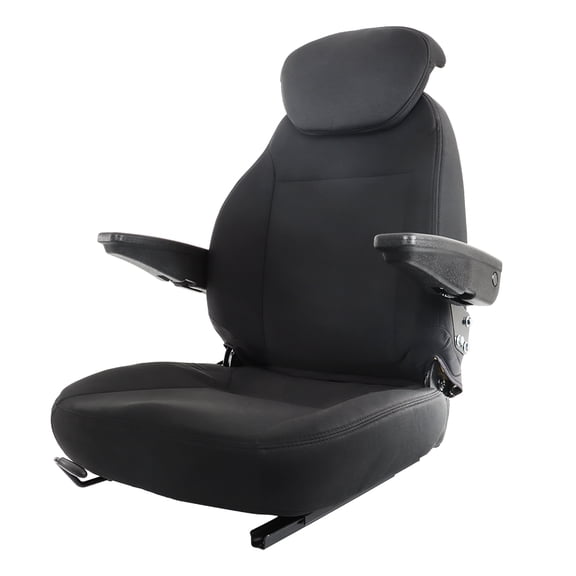 labwork Seat Assembly with Headrest Replacement for New Holland Loader Backhoe 555 555A 555B 555C 555D 555E 575D