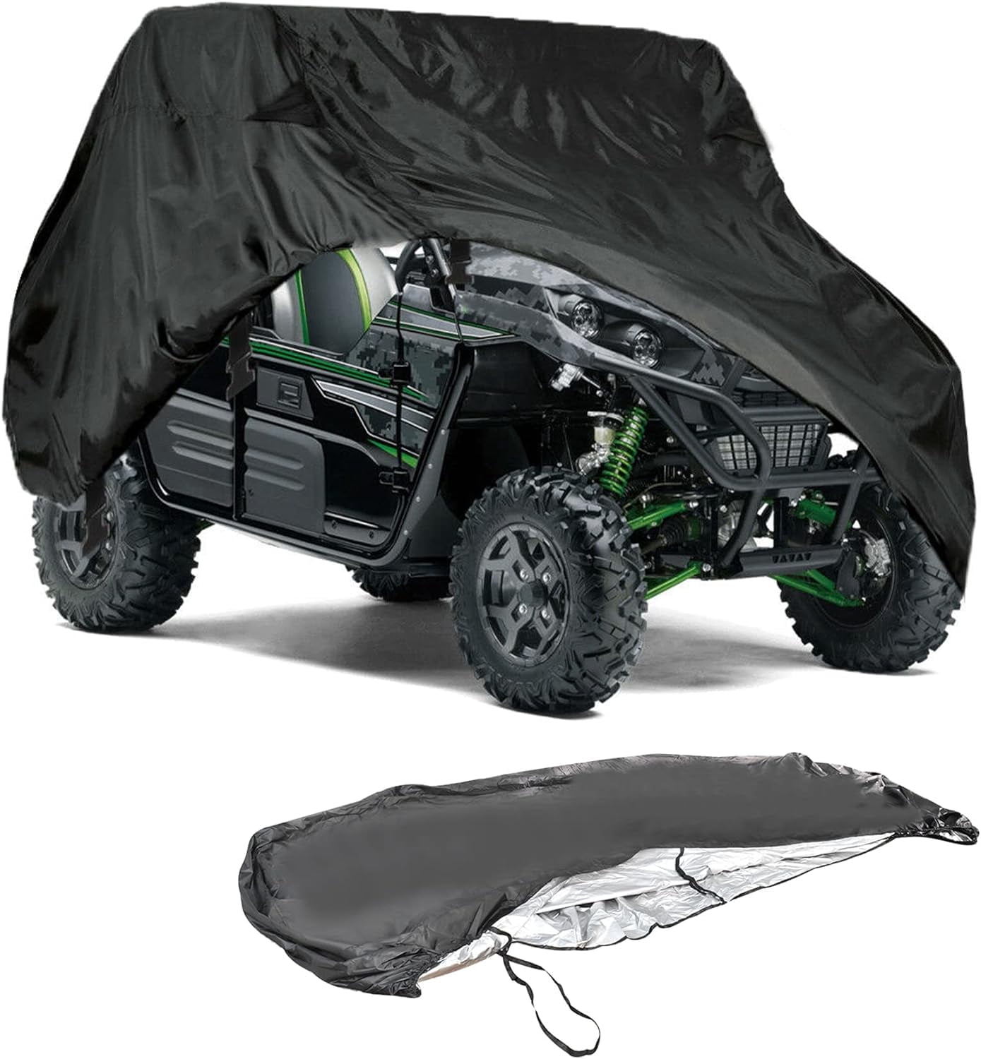 Waterproof & UV Protection Cover For Kawasaki Mule SX UTV - Includes Storage Bag, 6-Month Warranty