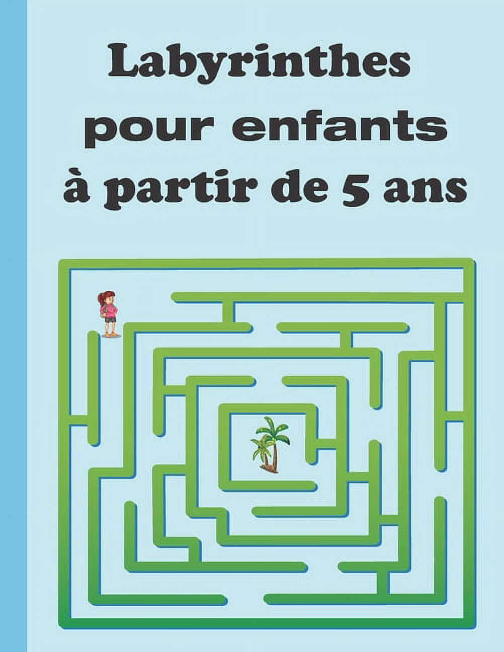 Labyrinthe Enfant 10-12 Ans : Livre de labyrinthes pour garçons et
