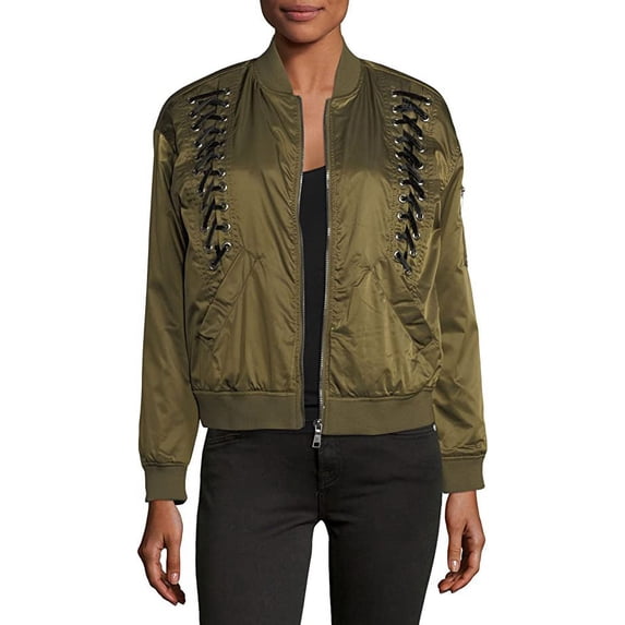 lace-up jacket