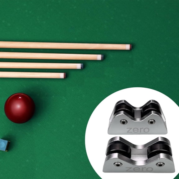 lacooooppia 1 Pair Billiard Cue Straightness Checker Billiard Accessories Bar Maintain Tool Detection Club Straightness Portable