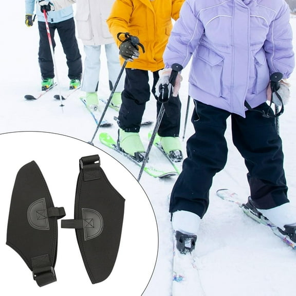 lacooooppia 1 Pair Ski Boot Covers Snowboard Shoe Covers Windproof Thick Protector Warm Snow Boot Covers Winter Sport Accessory Ski Gifts