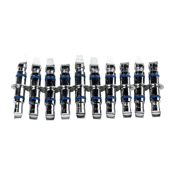 lacooooppia 10Pcs Alignment Wheel Clamp, Rim Studs Set 20-1898-1 Compact Direct Replaces for Wheel Alignment Workshop Reversible Rim Stud