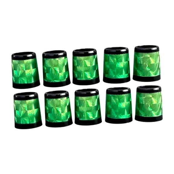 lacooooppia 10Pcs Golf Ferrules Golf Club Parts End Caps for Beginner Golf Course Adults