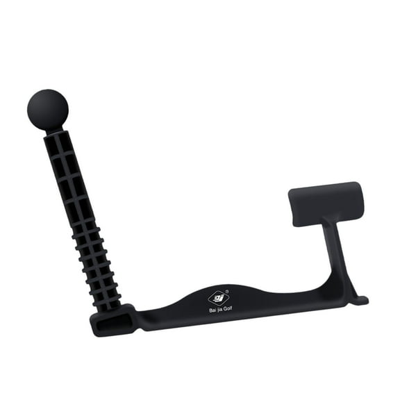 lacooooppia 144 degree Golf Swing Aid Golf Swing Motion Portable Golf Swing Training Device for Beginners Adults Indoor Outdoor Black