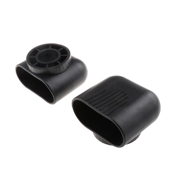 lacooooppia 2 Pieces Fitness Equipment Foot Cover Floor Protector Easy Installation Non-slip Bench Feet Pad Gym Equipments Parts for Large