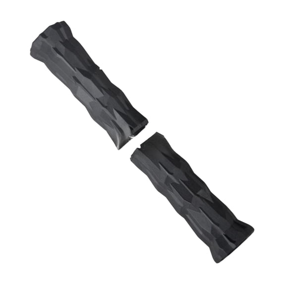 lacooooppia 2 Pieces Handlebar Grips Handlebar Covers Ergonomic Accessory Easy to Install Protection Modern Replacement Anti Slip Black