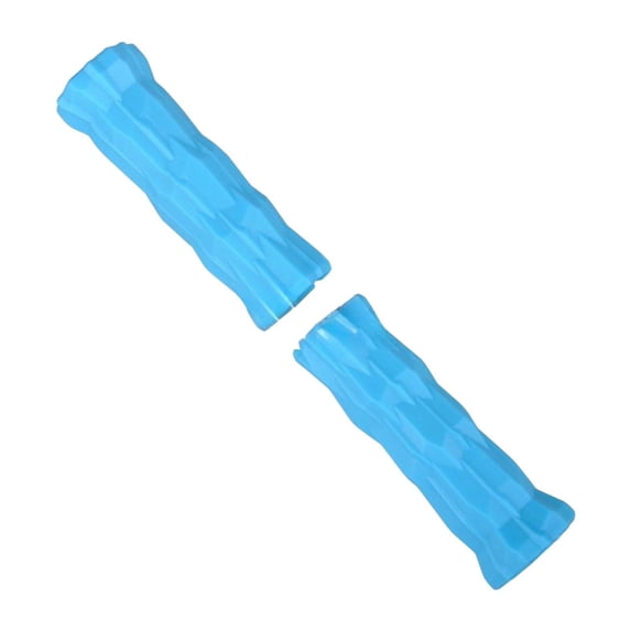 lacooooppia 2 Pieces Handlebar Grips Handlebar Covers Ergonomic Accessory Easy to Install Protection Modern Replacement Anti Slip Blue