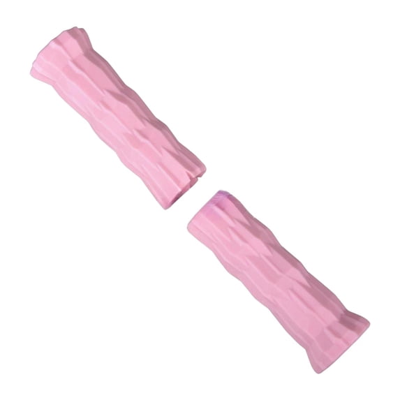 lacooooppia 2 Pieces Handlebar Grips Handlebar Covers Ergonomic Accessory Easy to Install Protection Modern Replacement Anti Slip Pink