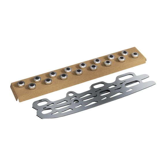 lacooooppia 2 Pieces Ice Skate Replacement Blades Roller Skate Conversion Set Inline Skating Blades Hockey Accessories Stainless Steel Long Lasting Suitable for Figure Skating Training S