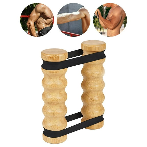 lacooooppia 2 Pieces Resistance Stick Exercise Equipment Wood Chest Workout Equipment Training Equipment Shoulder and Resistance Training