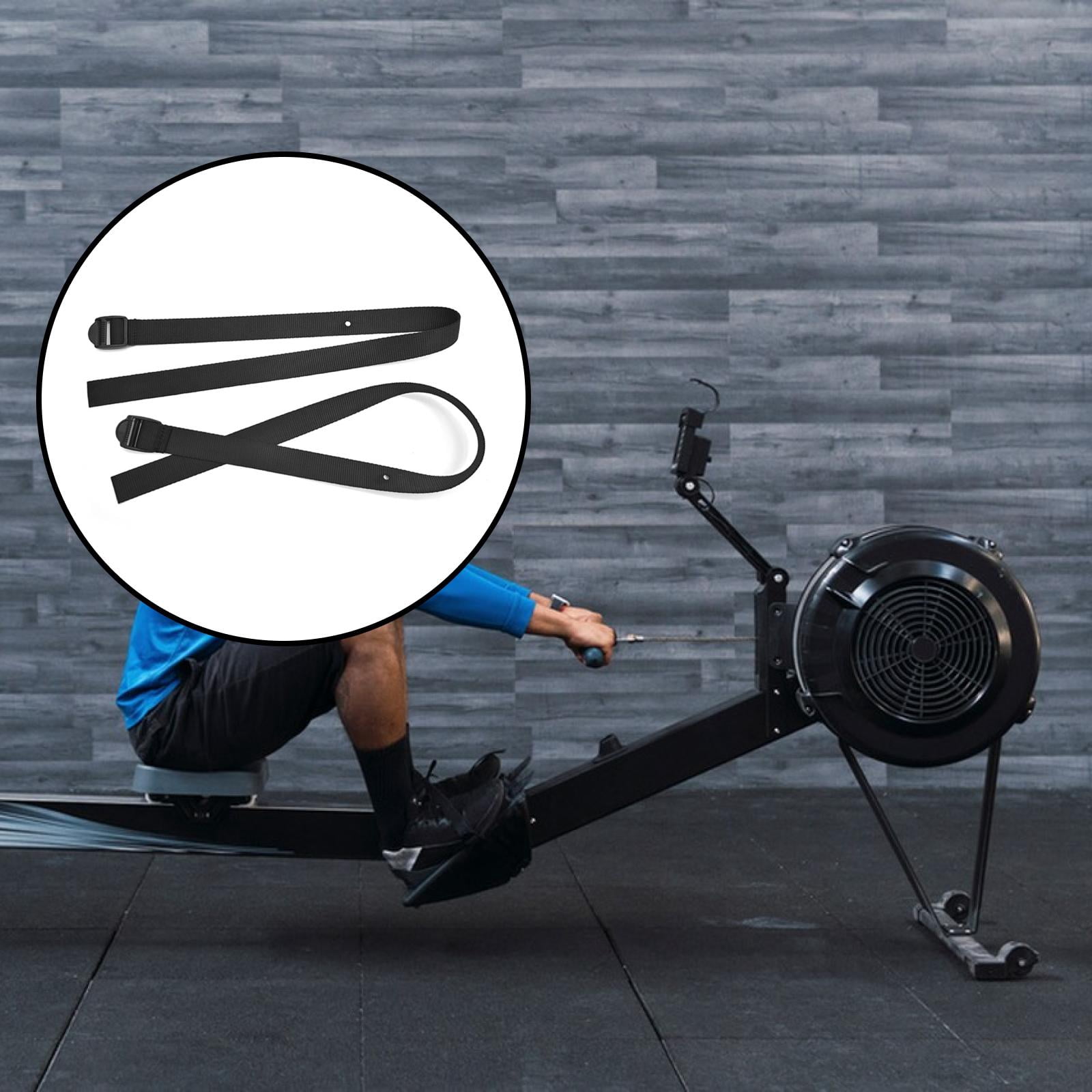 Strap For Rowing Shells lacooooppia 2 Pieces Rowing Machine Feet Straps Fitness Equipment ...