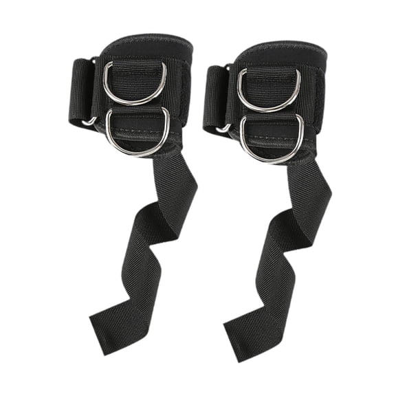 lacooooppia 2 Pieces Weight Lifting Straps Wrist Support Wraps Powerlifting Deadlift Training Non Slip SBR Webbing Material Suitable for Gym Exercise Strength Tra