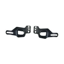 lacooooppia 2Pcs Hockey Helmet s Replacement Part Wearproof Lightweight Detachable Hockey Accessories for Hockey Match black