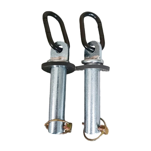 lacooooppia 2Pcs Power Cage Squat Rack Attachments Fitness Equipment Portable Home Gym Accessory Pull up Assist Device for Workout Adults Electroplated Silver