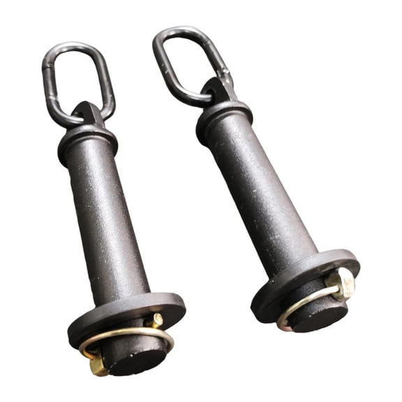 lacooooppia 2Pcs Power Cage Squat Rack Attachments Fitness Equipment Portable Home Gym Accessory Pull up Assist Device for Workout Adults Black
