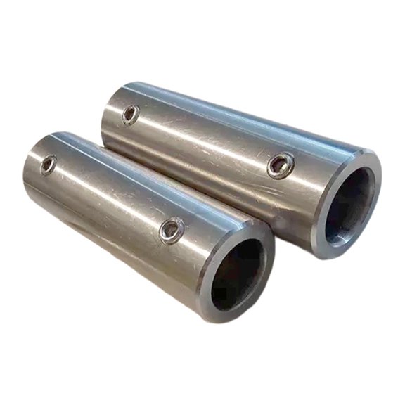 lacooooppia 2Pcs Power Rack Attachment Pin Adapter Sleeves,Screws Hardware Metal Replacement Wrench 5/8" to 1" for Studios Rigs Women Men