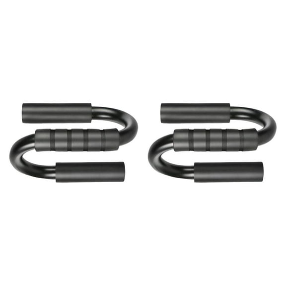 lacooooppia 2Pcs Pushup Handles Sponge Grip Handstand Stable Portable Metal Push up Rack Push up Handles for Training
