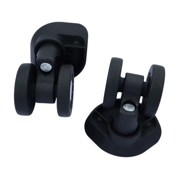 lacooooppia 2Pcs Suitcase Casters Luggage Wheels Double Row Load Bearing Universal for Travel Box Heavy Duty DIY Accessories Repair Parts