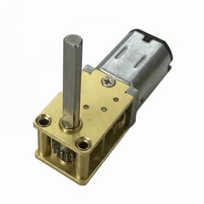 lacooooppia 2xN20 Worm Gear Motor High Turning Power N20 Gear Motor CW/CCW Rotation Electronic Component for Hobbyists, Smart Car Models, Robotics Projects 4 Pcs